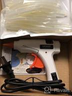 img 1 attached to LIFOOST Mini Hot Glue Gun: 30Pcs Sticks, Stand & No Drips For Arts, Crafting, DIY And Repairs - Low Temp Protection Switch! review by Agonia Pedrosa