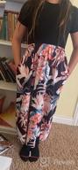 img 1 attached to Girls Floral Maxi Dress With Holiday Pockets For 5-13 Years - Storeofbaby review by Gary Zielinski