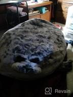 img 1 attached to ETAOLINE X-Large Chubby Blob Seal Pillow: Adorable Plush Toy For All Ages review by Charles Purnell