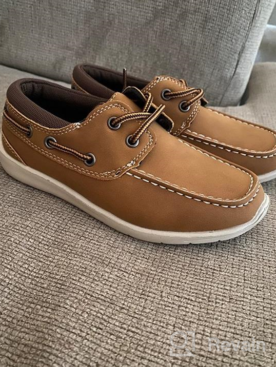 img 1 attached to Boys' Casual Loafers and Boat Shoes by Hawkwell (Toddler/Little Kid) review by Albert Bohimia