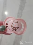 img 1 attached to MAM Baby Pacifier 6-16 Months, Original Matte Nipple Shape For Healthy Oral Development, Boy 2 Pack With Sterilizer Case (1 Count) review by April Jackson