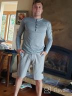 img 1 attached to Upgrade Your Casual Style With MLANM'S Slim Fit Henley T-Shirt Collection review by Bam Reeder