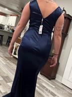 img 1 attached to Elevate Your Evening Look With MUXXN'S Elegant 30S-Inspired Mermaid Dress For Women review by Matt Davis