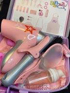 img 1 attached to Give Your Little Girl A Hair Styling Adventure With Gifts2U'S 23-Piece Kids Beauty Salon Toy Kit review by Jason Richardson
