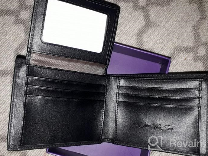 img 1 attached to 💼 Genuine Leather Executive Men's Wallet – High Capacity Accessories for Men review by Shane Mack