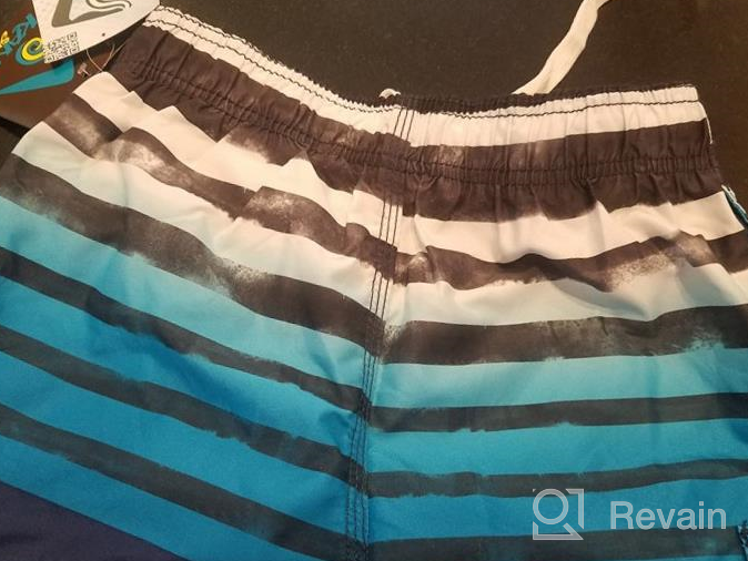 img 1 attached to 👕 Medium Boys' Clothing - Kanu Surf Reflection Stripe review by Cliff Gibs