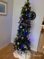 картинка 1 прикреплена к отзыву 6Ft Prelit Christmas Tree With 240 Lights - Perfect For Home, Office & Party Decorations! от Corey Vaz