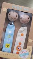 img 1 attached to 2 Pack TYRY.HU Pacifier Clip For Baby Girls Boys - Universal Fit, Embroidery Ribbon Leash & Webbing Holder, Neutral Binky Clips - Perfect Baby Birthday Gift! review by Jennifer Brogdon