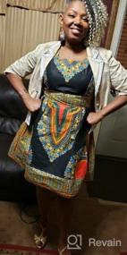 img 8 attached to Stand Out At Your Next Party In SHENBOLEN'S African Print Dashiki Dress