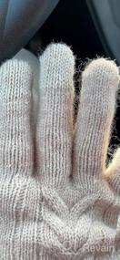 img 6 attached to Женские теплые зимние перчатки с сенсорным экраном и флисовой подкладкой | Ачиу