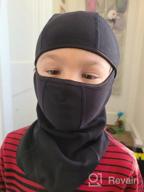 img 1 attached to Girls Winter Balaclava - Windproof and Warm for Cold Weather review by Michael Boonme