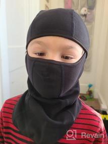 img 5 attached to Girls Winter Balaclava - Windproof and Warm for Cold Weather