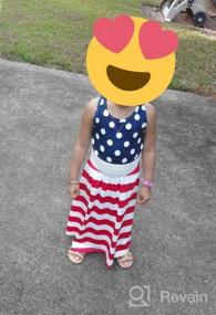 img 7 attached to Matching Mommy and Me American Flag Maxi Dresses for 4th of July Beach Fun