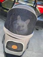 img 1 attached to Hauck Tog Fit Pet Roadster - Perfect For Traveling With Your Furry Friend! review by Robert Carlson