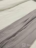 img 1 attached to EMME 6-Layer Cotton Muslin Blankets: Lightweight And Breathable Throw Blanket For Adults And Babies review by Albert Gaines
