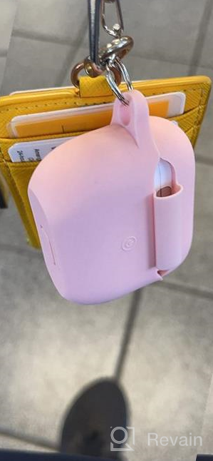 img 1 attached to Protect Your AirPods 3 In Style With Hamile Silicone Case Cover & Keychain review by Joseph Brendemuehl