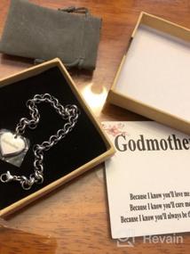 img 8 attached to Stainless Steel Mother Daughter Bracelets With Heart Charm - Birthday Gifts For Women