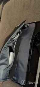 img 6 attached to MOSISO 360 Защитная сумка для ноутбука, совместимая с MacBook Pro 16 дюймов 2021 2022 M1 A2485 / 2019-2020 A2141 / Pro 15 A1398, ноутбук 15-15,6 дюймов, соответствующий цветной рукав с ремнем, воздушный синий