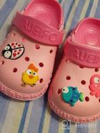 img 1 attached to Sawimlgy US Toddler Kids Garden Clogs: Cute Cartoon Slipper Sandals for Comfortable Water Play review by David Foster