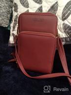 img 1 attached to Stylish And Convenient Mini Crossbody Purse For Women With Credit Card Slots review by Udders Sharma