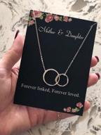img 1 attached to S925 Sterling Silver Mother Daughter Necklace - The Perfect Christmas Gift For Moms And Daughters review by Kendra Alexander
