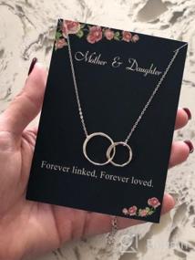 img 5 attached to S925 Sterling Silver Mother Daughter Necklace - The Perfect Christmas Gift For Moms And Daughters