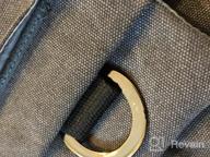 img 1 attached to Travel In Style With Evecase Canvas Backpack For DSLR Camera And Laptop/Tablet review by Adam Boudreau