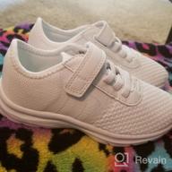 картинка 1 прикреплена к отзыву Кроссовки для маленьких детей "PromArder Toddler Little Running Sneakers" для девочек в стиле спортивных. от Tonya Connors