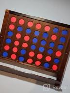 img 1 attached to Jumbo 4 In A Row Game With Coins - Wall-Mounted Giant Connect Four By GoSports review by Katherine Peterson
