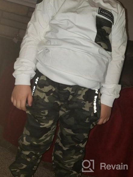 img 1 attached to 👕 Boys' Camouflage Clothing Sets: Sweatsuits, T-Shirts, & Outfits for Trendy Styles review by James Jones