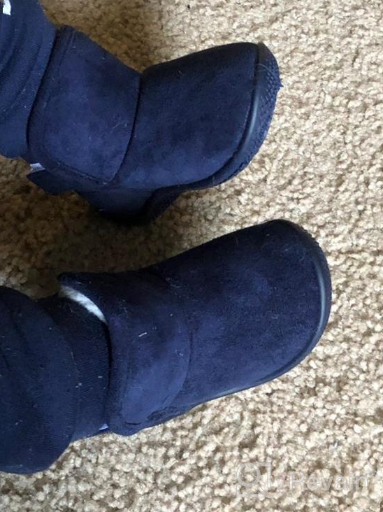 img 1 attached to ☕️ Coffee Winter Toddler Walkers Girls' and Boys' Boots review by Melvin Balamani