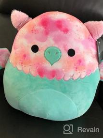 img 6 attached to Ultrasoft 14-Inch Teal And Pink Griffin Plush, Gala Addition To Your Squad - Large Stuffed Animal Toy By Kelly Toy