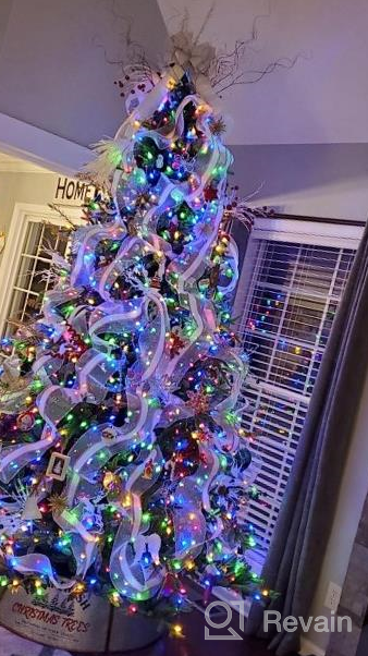 img 1 attached to Upgrade Your Christmas Decor With Hallops Galvanized Christmas Tree Collar - Adjustable Metal Skirt For Large To Small Trees (Original & Super Oversize Options) review by Samuel Hansen