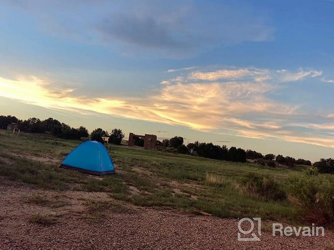 img 1 attached to Yodo Lightweight 2 Person Camping Backpacking Tent With Carry Bag - Multi-Color Options Available review by Curtis Thilges