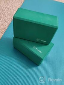 img 8 attached to Enhance Your Yoga Practice: Tumaz 2-Pack Yoga Blocks With Strap Set In High Density EVA Foam Or Non-Slip Cork With Premium 8F Strap - Includes Instructional E-Book For Yogi