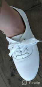 img 2 attached to Stylish And Versatile: Choose From 18 Colors Of Canvas Sneakers For Women