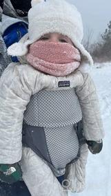 img 5 attached to Теплые зимние шарфики для девочек дошкольного возраста 🧣 - уютные флисовые аксессуары из бархата для холодной погоды