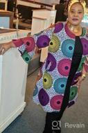 img 1 attached to Women's African Print Dashiki Traditional Top Dress Jacket by SHENBOLEN review by Juice Jali