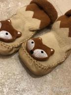img 1 attached to 👶 Eocom Toddler Non-Skid Slip-On Moccasins for Boys' Shoes review by Jonathan Lloyd