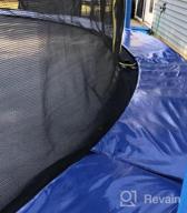 img 1 attached to Kids Trampoline With Enclosure Net, Ladder & Safe Bounce - ASTM And CPSIA Approved For Outdoor Backyard Use (8Ft 10Ft 12Ft 14Ft 15Ft 16Ft) review by Kevin Carr