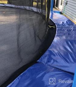 img 6 attached to Kids Trampoline With Enclosure Net, Ladder & Safe Bounce - ASTM And CPSIA Approved For Outdoor Backyard Use (8Ft 10Ft 12Ft 14Ft 15Ft 16Ft)