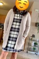 img 1 attached to Stay Cosy And Stylish With Goodthreads Women'S Relaxed-Fit Flannel Shirt Dress review by Marc Farrell