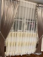 картинка 1 прикреплена к отзыву KAMANINA 1 Inch Double Curtain Rods 36 To 72 Inches (3-6 Feet) Window Telescoping Drapery Rod, Netted Texture Finials, Champagne Gold от Matt Charlton