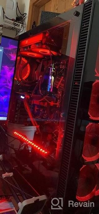 img 1 attached to Unleash Your Gaming Potential With Anidees AI Raider XL Full-Tower Tempered Glass Gaming Case - Complete PC Case ONLY review by Ryan Lawson