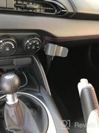 img 1 attached to Hands-Free Cup Holder Mount: CravenSpeed Gemini Phone Mount For Mazda MX-5 Miata ND (2016-2021) Enhancing Your Driving Experience review by Jason Ingram
