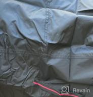 img 1 attached to Protect Your Outdoor Furniture With A Waterproof Sofa Cover- Heavy Duty, Anti-UV With Buckle Straps And Storage Bag Included | 72" Wx32 Dx35 H | Black review by Larry Morris