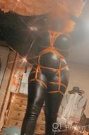 img 1 attached to VSVO Shiny Spandex Open Face Full Bodysuit Zentai Suit For Adults And Children review by Kim Jones