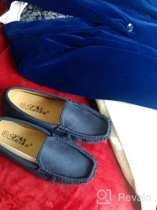 img 1 attached to 👧 DADAWEN Girls Loafers Oxford and Toddler Boys' Shoes: Stylish and Versatile Oxfords for Kids review by Damon Fuqua
