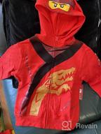 img 1 attached to 🧱 Ultimate LEGO Ninjago Zip Hoodies for Boys' Stylish Sweatshirts review by Louis Alford