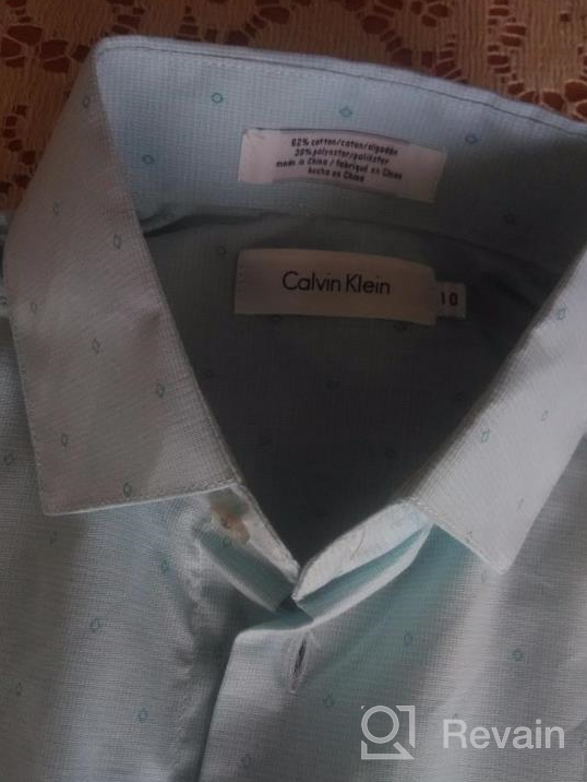 img 1 attached to Calvin Klein Whisper Boys' Clothing with Sleeve Dobby review by Randy Butler